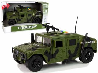 City Trooper 1:16 katonai játékautó fényekkel és hangokkal
