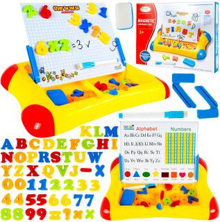 First Classroom II mágneses tábla betűkkel és számokkal