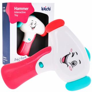 Funny Hammer interaktív baba kalapács fénnyel hanggal