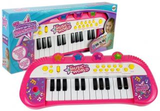 Majlo Toys gyermek elektronikus szintetizátor My Music World