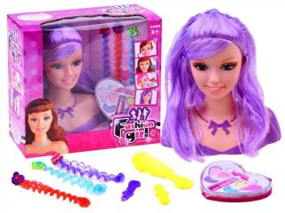 Majlo Toys Kis fodrász készlet kiegészítőkkel lányoknak