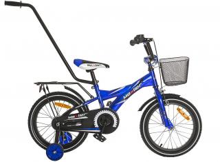 Mexller BMX 16  gyermekkerékpár vezetőrúddal kék