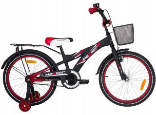 Mexller BMX 20  gyermekkerékpár fekete piros