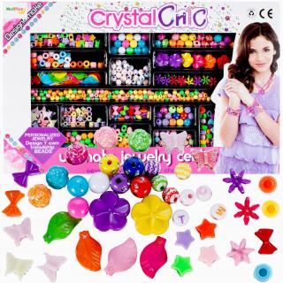 Nagy készlet Crystal Chic ékszerek gyártásához