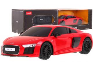 Rastar Audi R8 távirányítós játékautó 1:24 piros