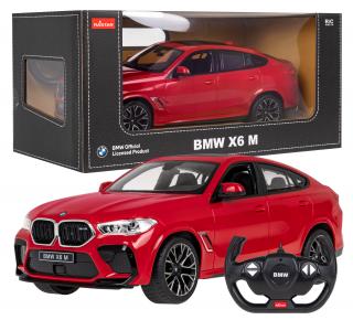 Rastar BMW X6 M távirányítós autó 1:14 vörös