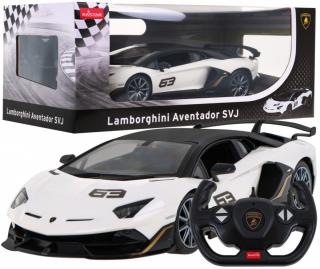 Rastar Lamborghini Aventador SVJ távirányítós autó 1:14 fehér