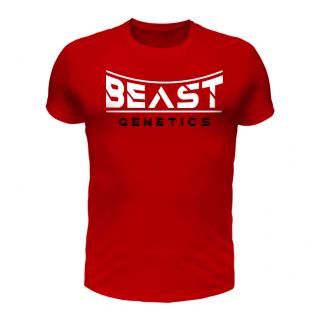 Beast genetics piros póló (Csak S-es méretben rendelhető) (A)