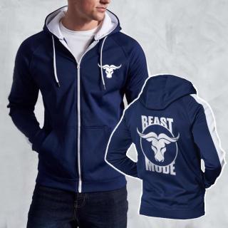 Beast mode Bull -  cipzáras pulóver (L-es méretben nem rendelhető) ()