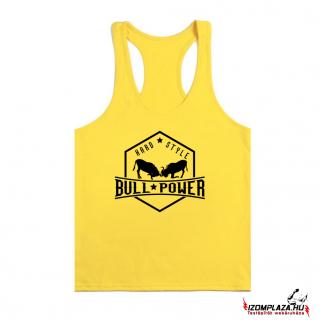 Bull Power - Stringer sárga trikó (L-es méretben nem rendelhető) ()