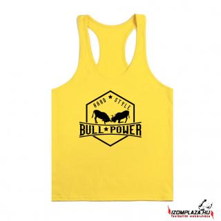 Bull Power - Stringer sárga trikó (S, XXL méretben rendelhető) ()