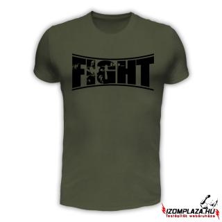 Fight póló - army (A mérettáblázatot lejjebb, a leírásban)