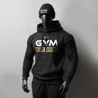 Gym is my therapy pulóver + kötött sapka  (A mérettáblázatot)