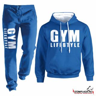 Gym Lifestyle kék melegítő szett-prémium(a nadrág S, M méretben rendelhető) ()