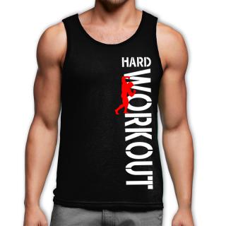 Hard workout trikó - fekete (XXL-es méretben nem rendelhető)