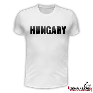 Hungary póló (fehér) (A mérettáblázatot lejjebb, a leírásban)