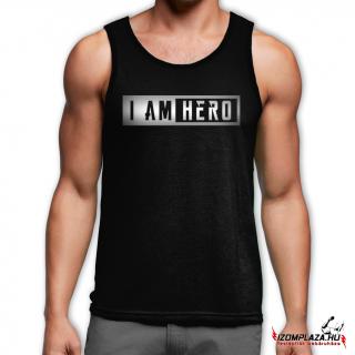 I am hero trikó - fekete (XXL-es méretben nem rendelhető) (A)