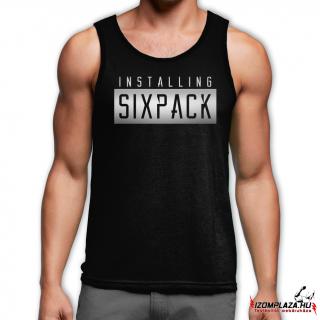 Installing sixpack trikó - fekete (XXL-es méretben nem rendelhető) ()
