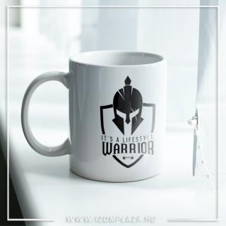 It's a lifestyle. Warrior 3 dl-es kerámia bögre