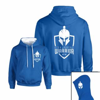 It's a lifestyle. Warrior - kék pulóver (prémium)  (A)