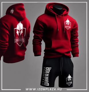It's a lifestyle. Warrior - pulóver + rövidnadrág (piros-fekete) ()