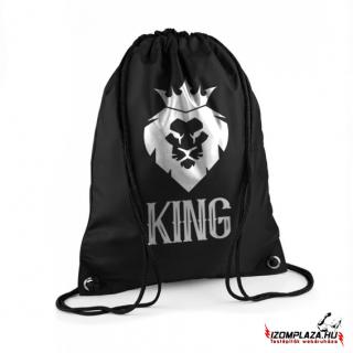 King - Gymbag/tornazsák (fekete)