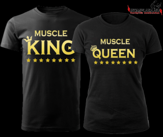 Muscle King - Muscle Queen póló szett