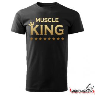 Muscle King póló  (A mérettáblázatot lejjebb, a leírásban)