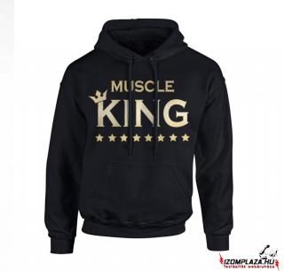 Muscle King pulóver (fekete) (A mérettáblázatot lejjebb, a)