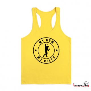 My gym my rules - Stringer trikó (S, XXL méretben rendelhető) ()