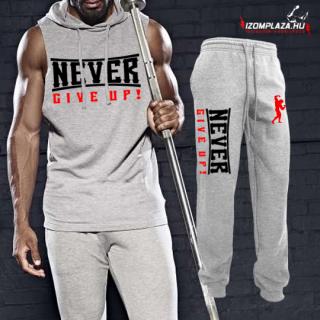 Never Give Up ujjatlan + melegítő nadrág (a nadrág S, M méretben rendelhető) ()
