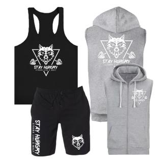 Stay hungry. Strong like a wolf  (az ujjatlan M-es méretben rendelhető) ()