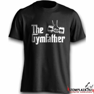 The gymfather (fekete póló) (A mérettáblázatot lejjebb, a)