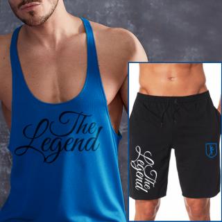The legend kék stringer trikó+rövidnadrág (a trikó S, XL méretben rendelhető) ()