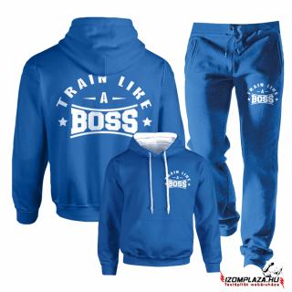 Train like a boss kék melegítő -prémium (a nadrág S-es méretben rendelhető) ()
