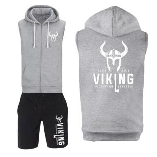 Train like a Viking rövidnadrág + cipzáras ujjatlan (a felső L, XL méretben nincs) ()