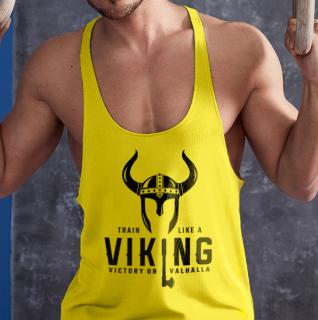 Train like a Viking - Stringer sárga trikó (L-es méretben nem rendelhető) ()