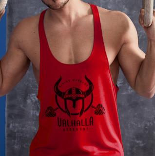 Valhalla strenght piros stringer trikó (L, XL méretben nem rendelhető) ()