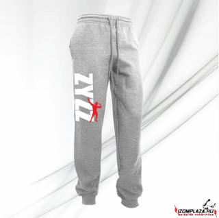 Zyzz melegítő nadrág - szürke (S, M méretben rendelhető) (A)