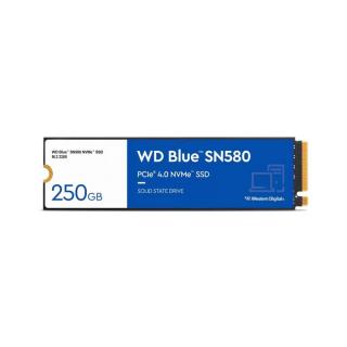 250GB WD Blue SN580 M.2 NVMe SSD meghajtó (WDS250G3B0E)