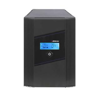 ABLEREX UPS, GLAMOR, GR450, 1xIEC + 1xSchuko, 450VA (250 W) LINE-INTERACTIVE szünetmentes tápegység, torony, LCD