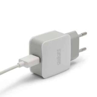 Adapter Delight EU plug 1x USB Fehér
