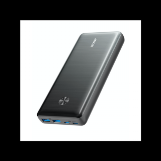 ANKER Powerbank PowerCore III Elite 25600mAh, 87W, USB-C, USB-A, fekete - A1291H11