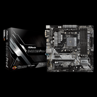 ASRock sAM4 B450M PRO4 R2.0 alaplap