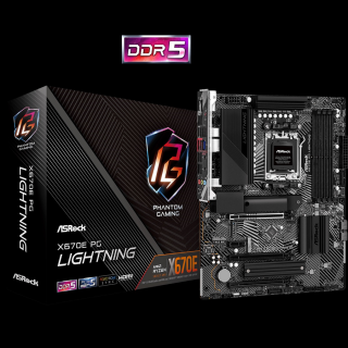 ASRock sAM5 X670E PG LIGHTNING alaplap