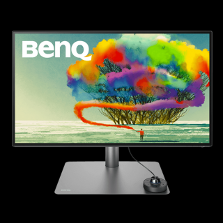 BenQ Monitor 27" - PD2725U (IPS, 16:9, 3840x2160, 5ms, 400cd / m2, 2xHDMI, DP, TH3, USB, Speaker, Pivot, mag.áll., VESA)