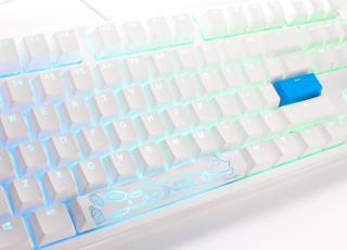 Billentyűzet Ducky ONE 2 RGB TKL MX Silent Red RGB LED Magyar (HU) Fehér