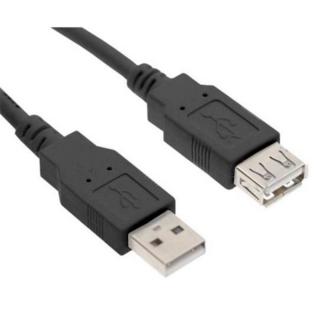 BLACKBIRD Kábel USB Hosszabító A-A, 1.8m, Male / Female