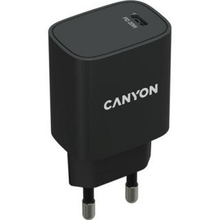 Canyon H-20-02 20W univerzális hálózati töltő adapter fekete