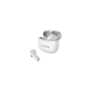 Canyon TWS-5 True Wireless vízálló fülhallgató headset fehér